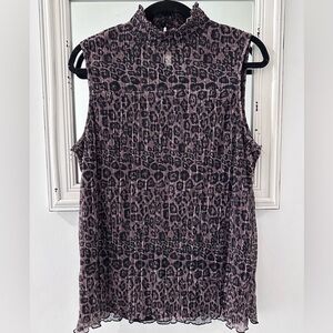 Adrianna Papell Cheetah Tank